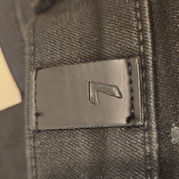 NWT 7 For All Mankind Tailorless Coated Bootcut Jeans sz. 25 High Waist - Picture 12 of 13